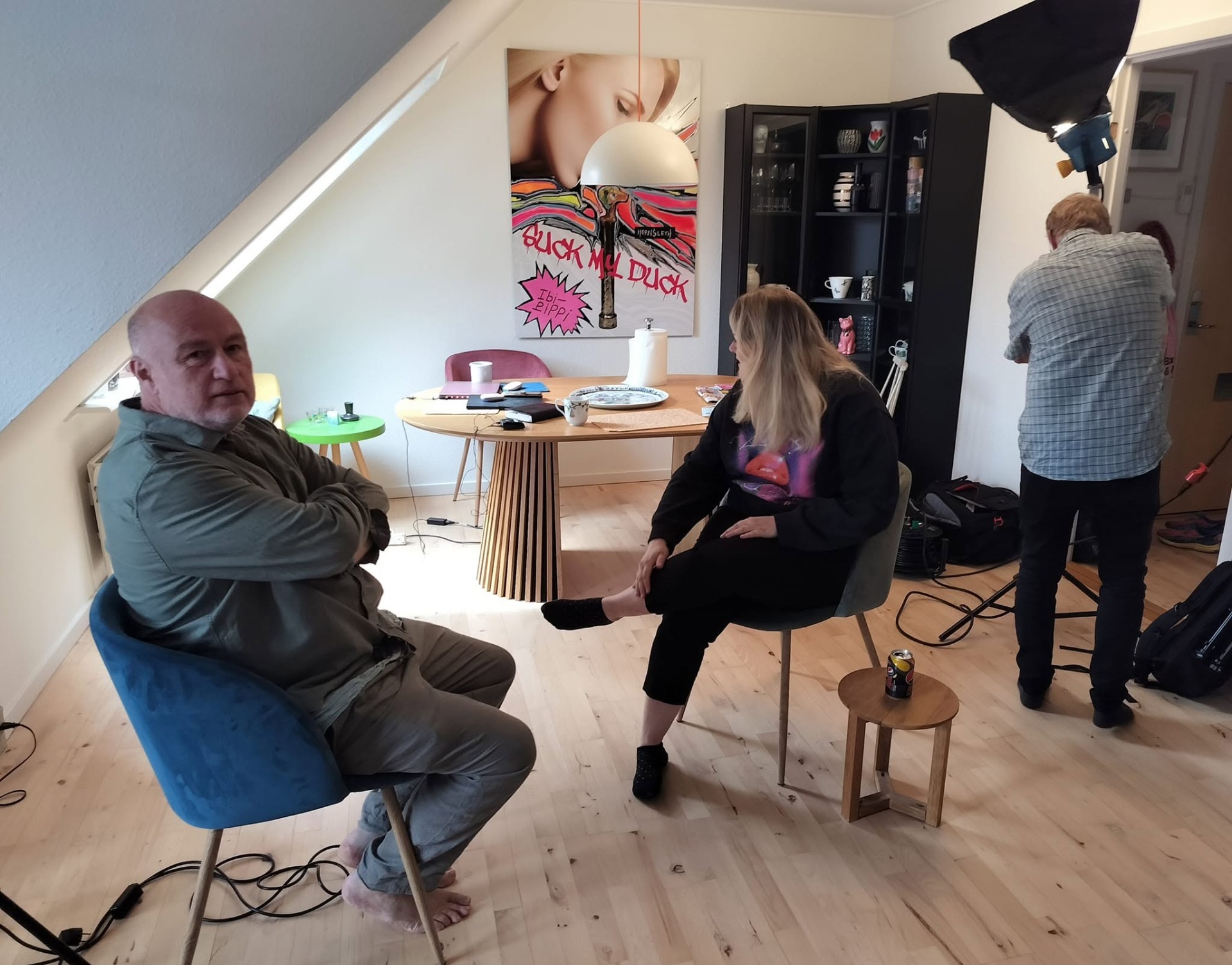 Fængslende kunst optagelser